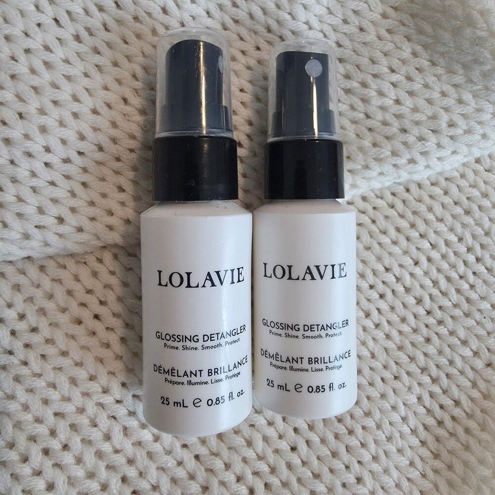 Lolavie Glossing Detangler 25ml (2 bottles)